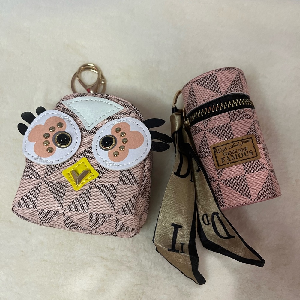 Mini Owl Backpack & Lipstick case - Picture 3 of 8